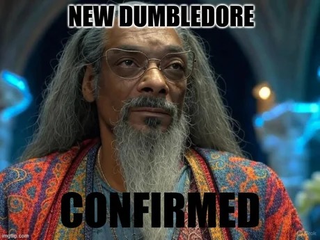 Snoop Dogg as the new Dumbledore – meme