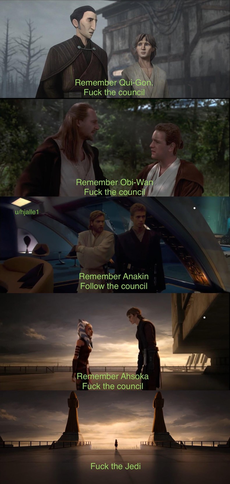 Follow the council – meme