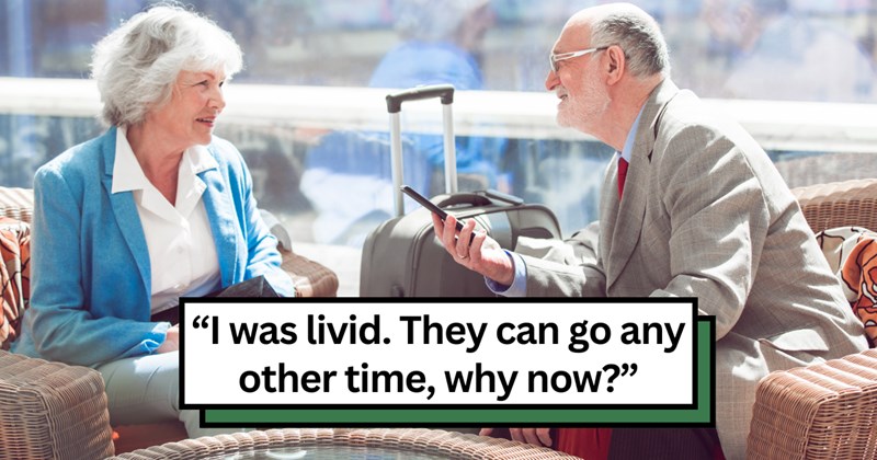 In-laws crash couple’s honeymoon and ruin their plans for solitude with an uninvited family vacation: ‘I’ve demanded my fiance make them change their plans,’